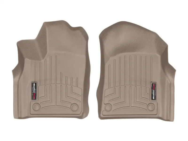 Weathertech 2016+ Dodge Durango / Jeep Grand Cherokee Front Floorliner - Tan 2