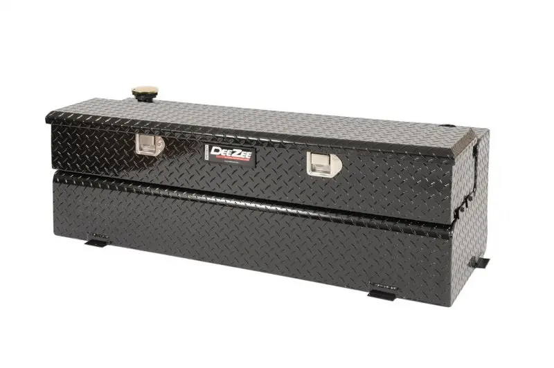 Deezee Universal Tanks - Combo Auxiliary Black Tread Aluminum (43 Gal) 1