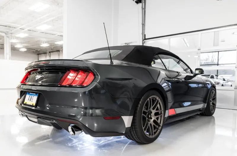 Awe Tuning S550 Mustang Ecoboost Axle-Back Exhaust - Touring Edition (Chrome Silver Tips) 2