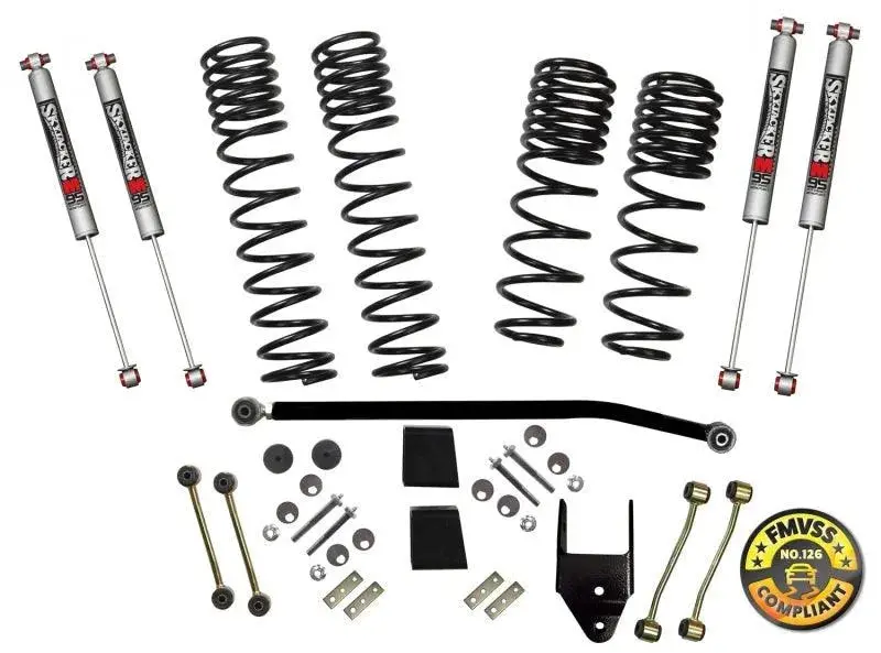 Skyjacker Long Travel 2 Stage 3.5In-4In Coil System Jeep Wrangler Jl 4 Door 4Wd (Non-Rubicon) 1