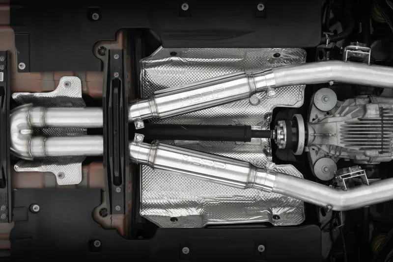 Mbrp 17-21 Charger 5.7/6.1/6.4L 3In Dual Rear Exit Ss Catback Exhaust W/ Carbon Fiber Tips 2