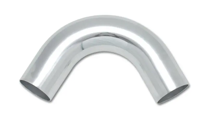 Vibrant 2.5In O.D. Universal Aluminum Tubing (120 Degree Bend) - Polished 2