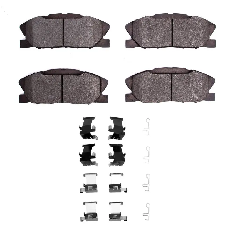 Dfc 14-23 Dodge Charger Front 5000 Advanced Low Metallic Brake Pads And Hardware Kit 1