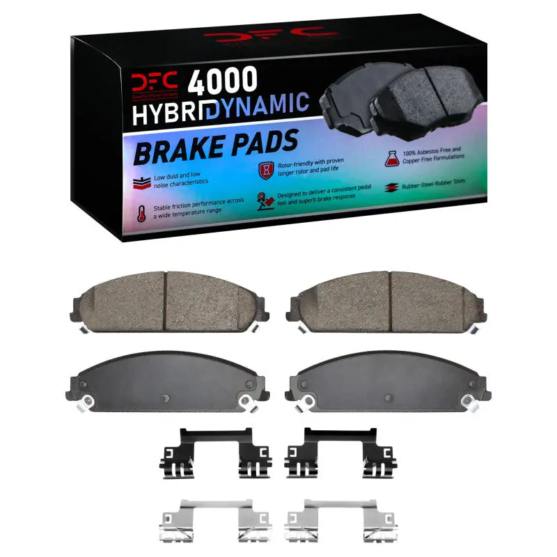 Dfc 05-23 Chrysler 200 Front 4000 Hybridynamic Brake Pads And Hardware Kit 1