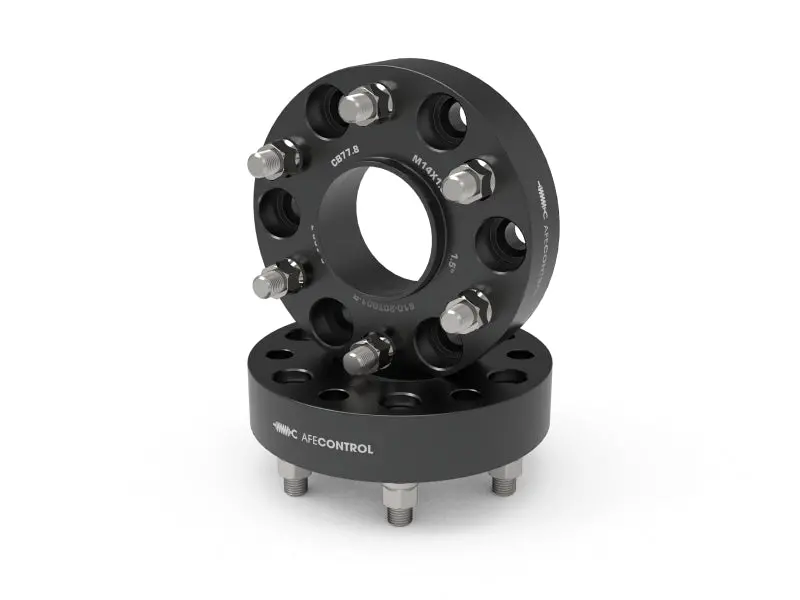 Afe Control Billet Aluminum Wheel Spacers 6X5.5Mm / Cb 77.8Mm / 1.5In - 19-25 Ram 1500 1