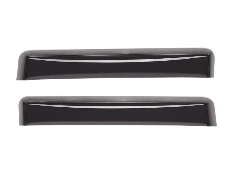 Weathertech 09-18 Dodge Ram 1500 / 19-24 Ram 1500 Classic Rear Side Window Deflectors - Dark Tint 1