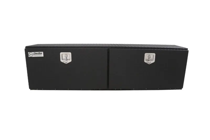 Deezee Universal Tool Box - Specialty Topsider Black Bt Alum 1
