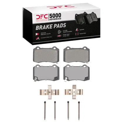 Dfc 2008-2023 Dodge Challenger / Charger 4 Piston Rear Dfc 5000 Advanced Pads 1