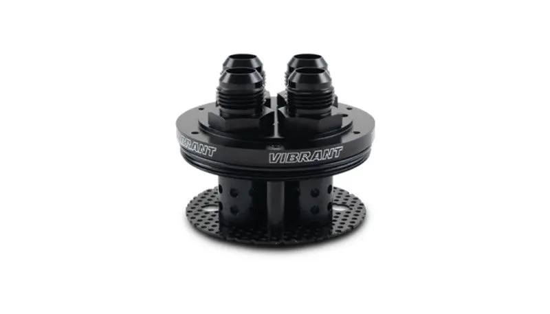 Vibrant 4-Port Catch Can Lid Assembly 2