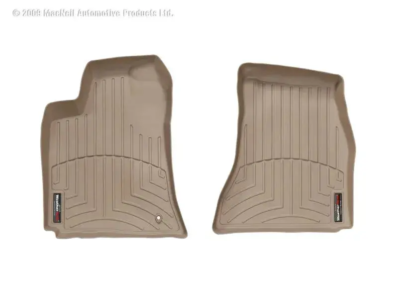 Weathertech 05-08 Dodge Magnum Front Floorliner - Tan 1