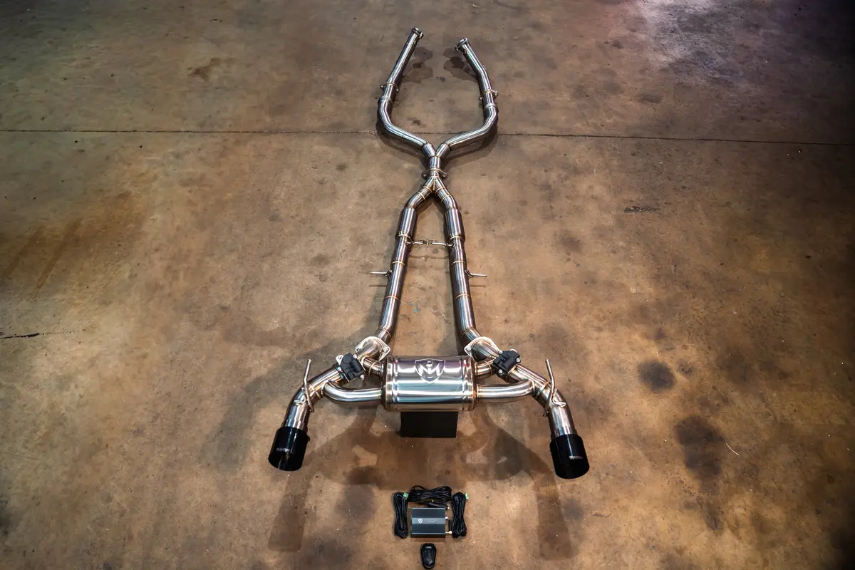 Nissan Z Valved Sport Exhaust System 1