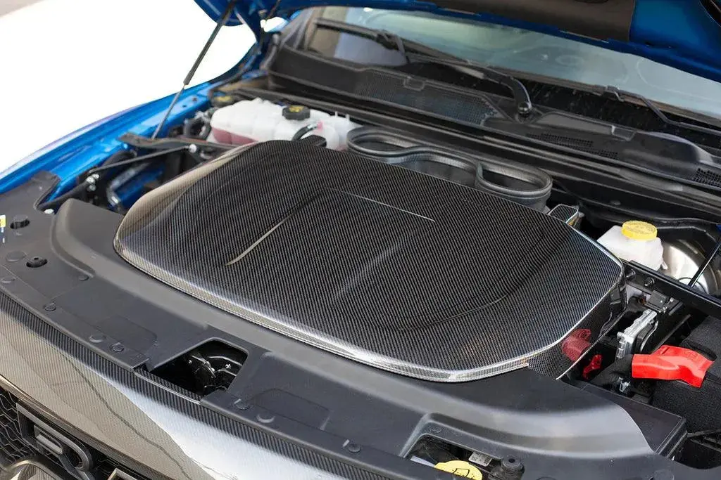 Anderson Composites  2021-2024 Ram Trx Carbon Fiber Engine Cover 1