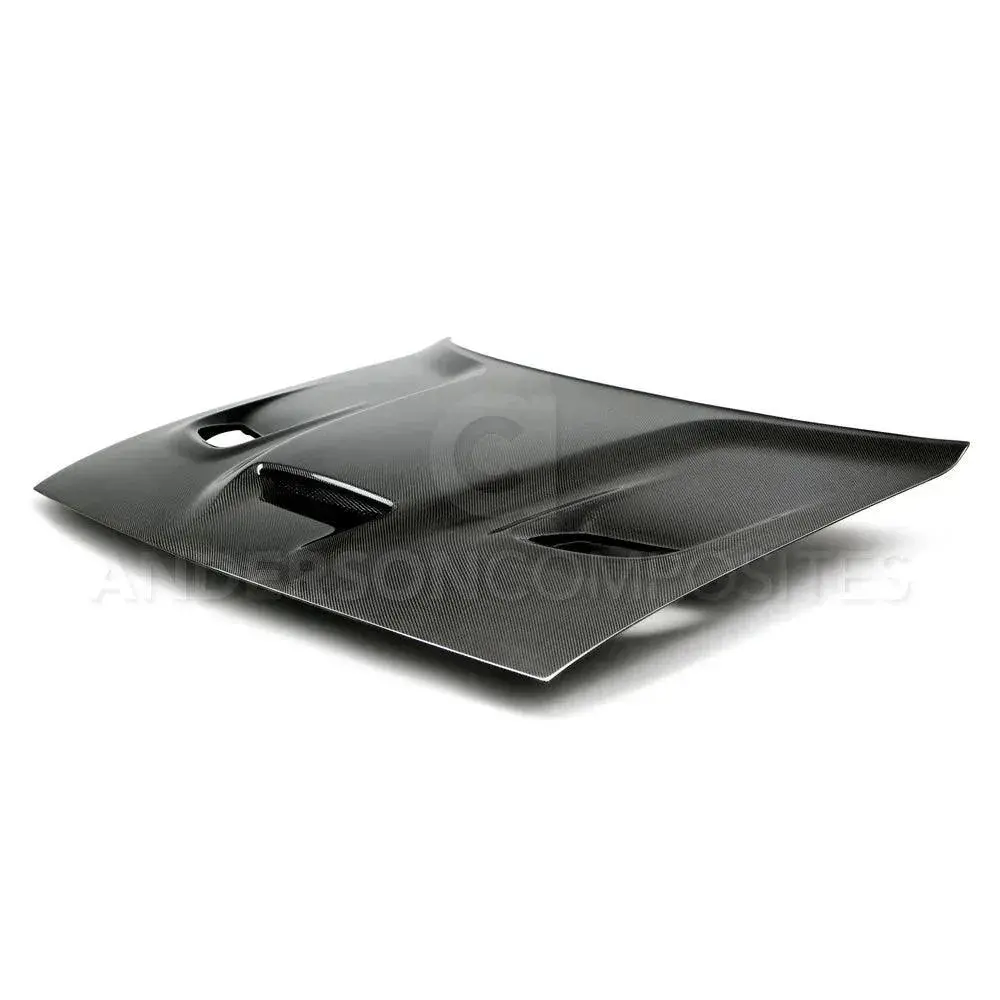 Anderson Composites Hellcat Carbon Fiber Hood 08-23 Dodge Challenger 1