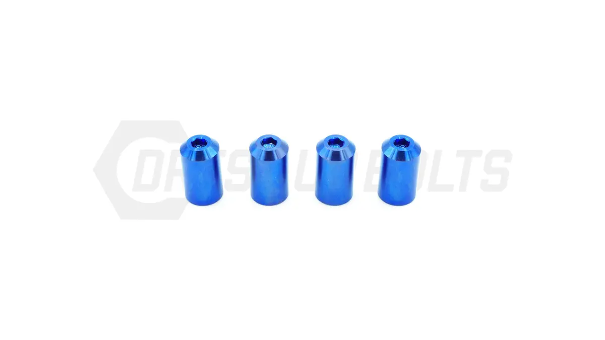 Dress Up Bolts Bullet Titanium Valve Stem Caps - Set Of 4 1