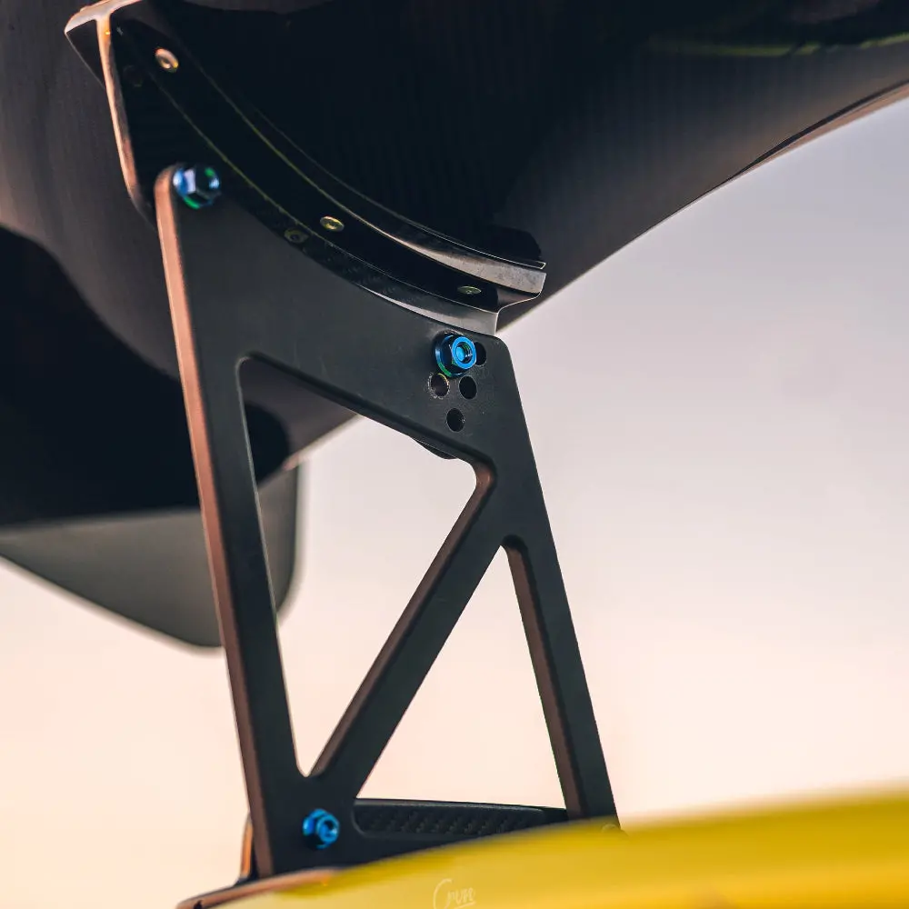 Titanium Hardware Wing Kit - Apr Gtc-300 Sti Spec Wing 5