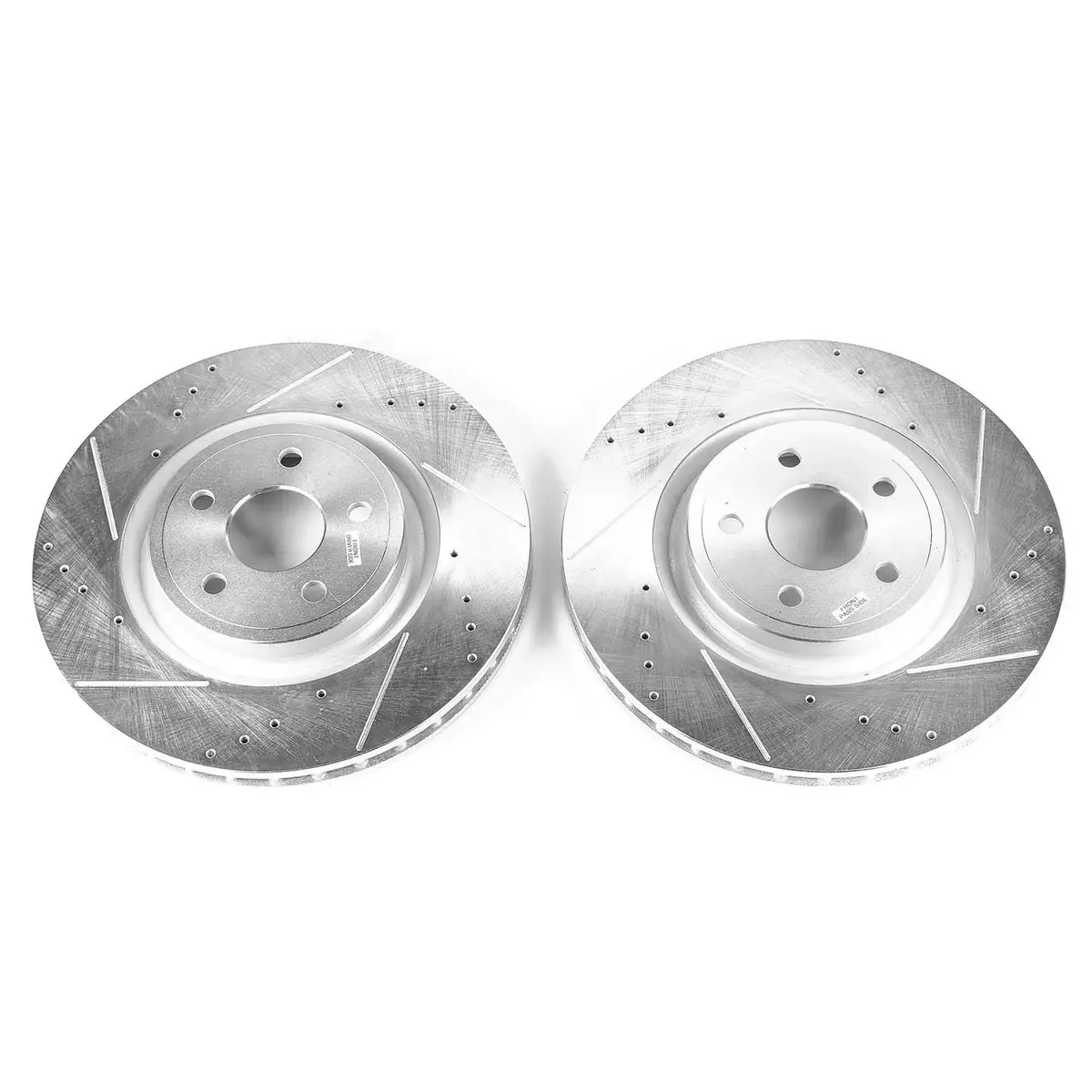 Powerstop 18-21 Dodge Durango Srt Front Evolution Drilled & Slotted Rotors - Pair 1