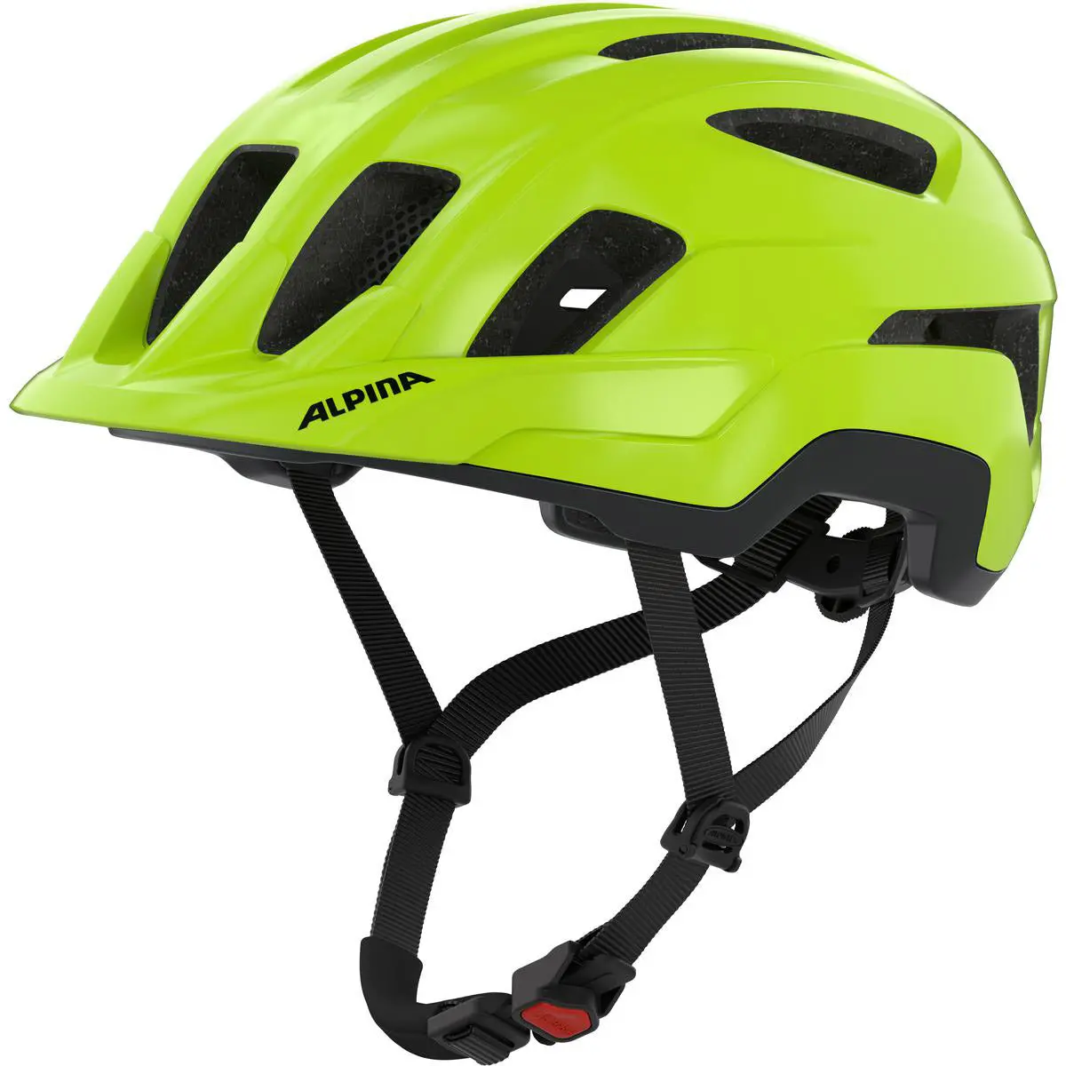 Olympic Sportswear Alpina Sports Tour Helm Paranus 59-62 Glans Fluo Geel 1