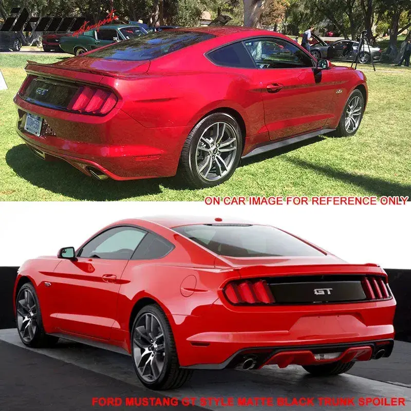 2015-2023 Ford Mustang Gt Factory Style Painted Trunk Spoiler Wing 3