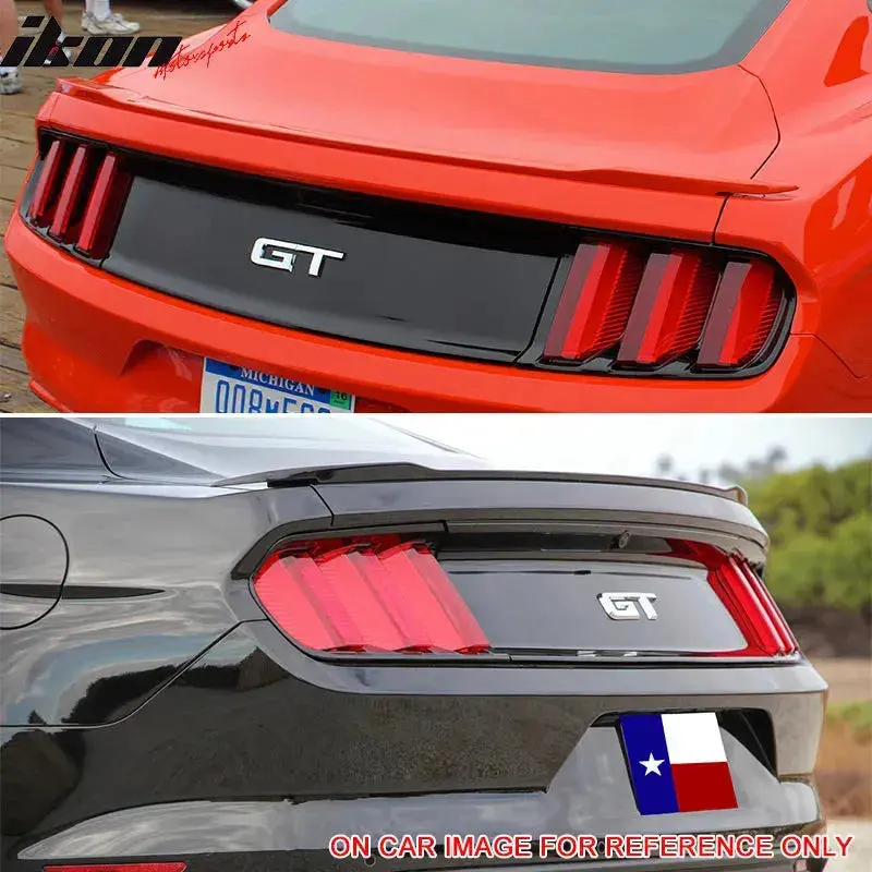 2015-2023 Ford Mustang Gt Factory Style Painted Trunk Spoiler Wing 2