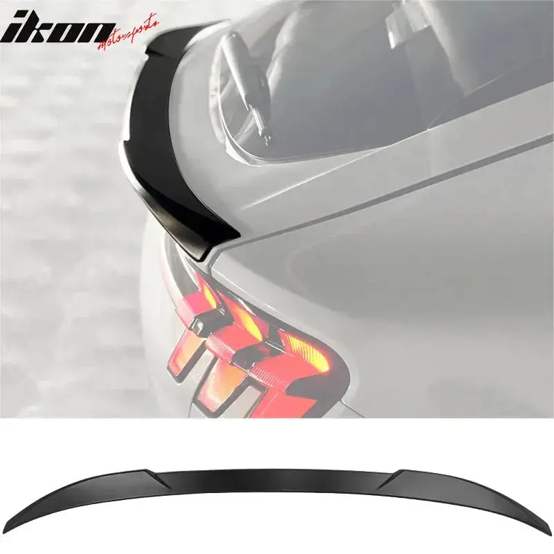 2021-2024 Ford Mustang Mach-E Ik1 Style Trunk Spoiler Abs 1