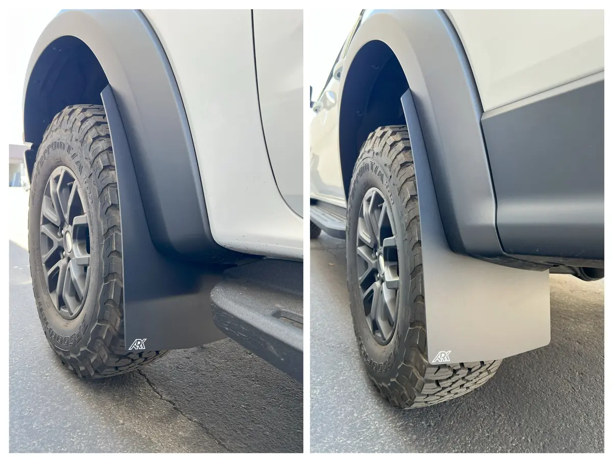 2024+ Ford Ranger Raptor Trixpoly Mud Flaps 1