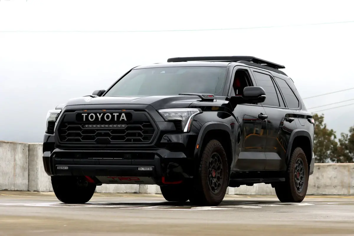 22-24 Toyota Tundra/Sequoia Nova-Series Led Projector Headlights Alpha-Black 1