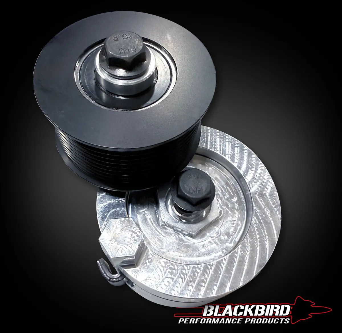 Blackbird Performance Hellcat Belt Tensioner And Bracket Set 2