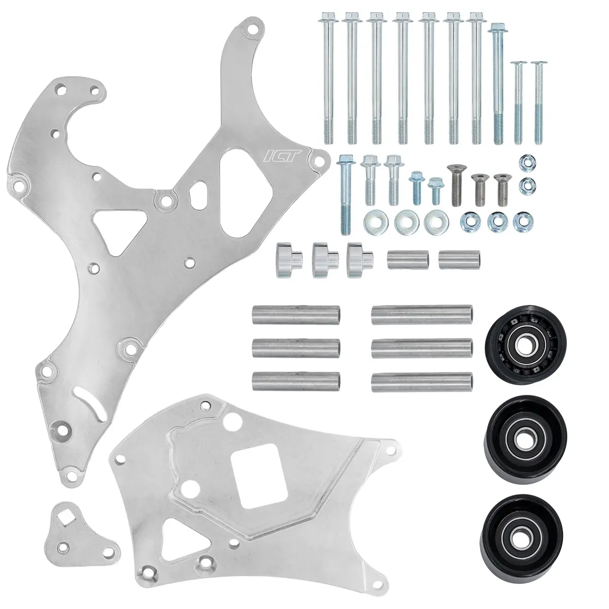 Ict Billet Ls Truck Oem Location Alternator / Power Steering Bracket Lq4 Lq9 4.8L 5.3L 6.0L 2