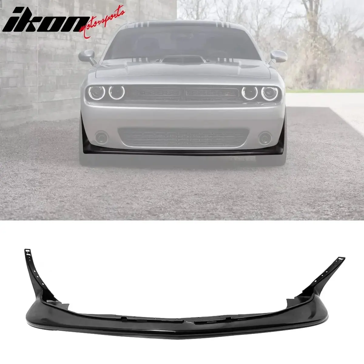 Ikon Motorsports 2008-2023 Dodge Challenger Painted Rear Trunk Spoiler Wing Lip Abs 1