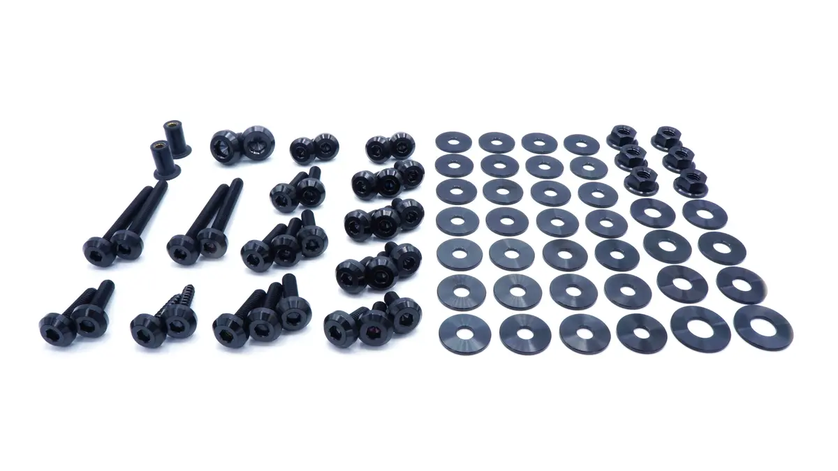 Stage 1 Titanium Hardware Engine Bay Kit - Bmw E9x 335I (2007-2013) 5
