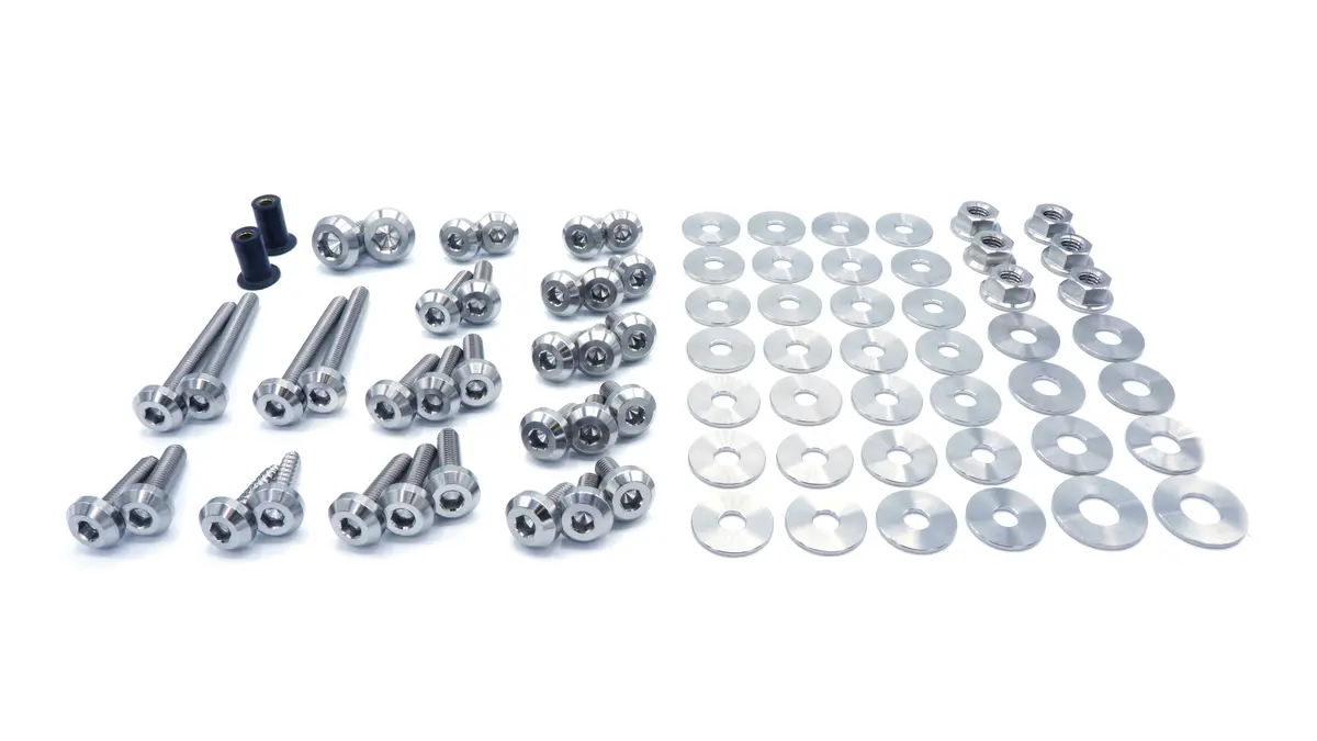 Stage 1 Titanium Hardware Engine Bay Kit - Bmw E9x 335I (2007-2013) 5