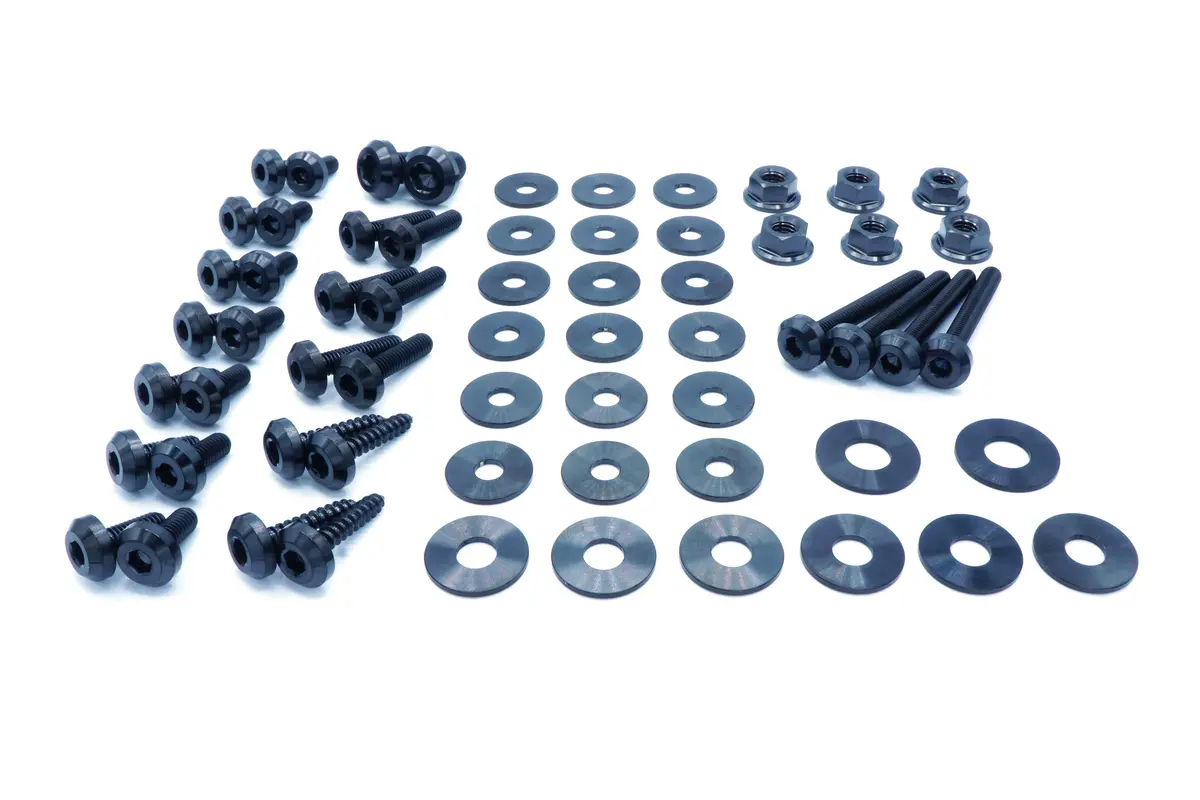 Stage 1 Titanium Hardware Engine Bay Kit - Bmw E82 135I (2007-2012) 3