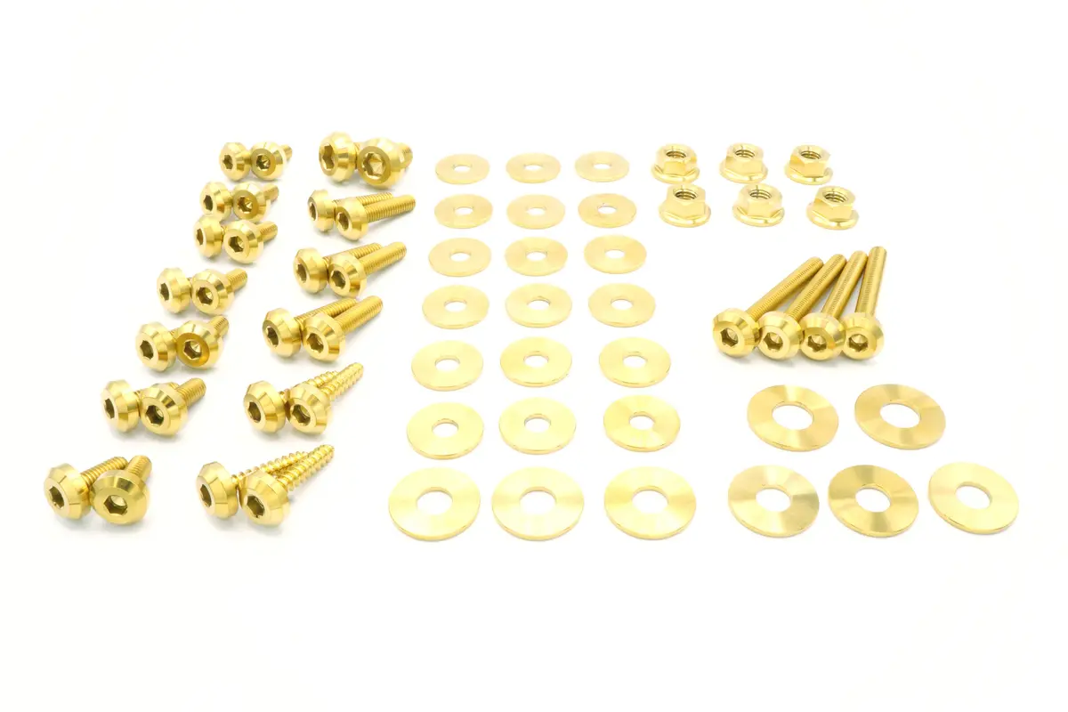 Stage 1 Titanium Hardware Engine Bay Kit - Bmw E82 135I (2007-2012) 6