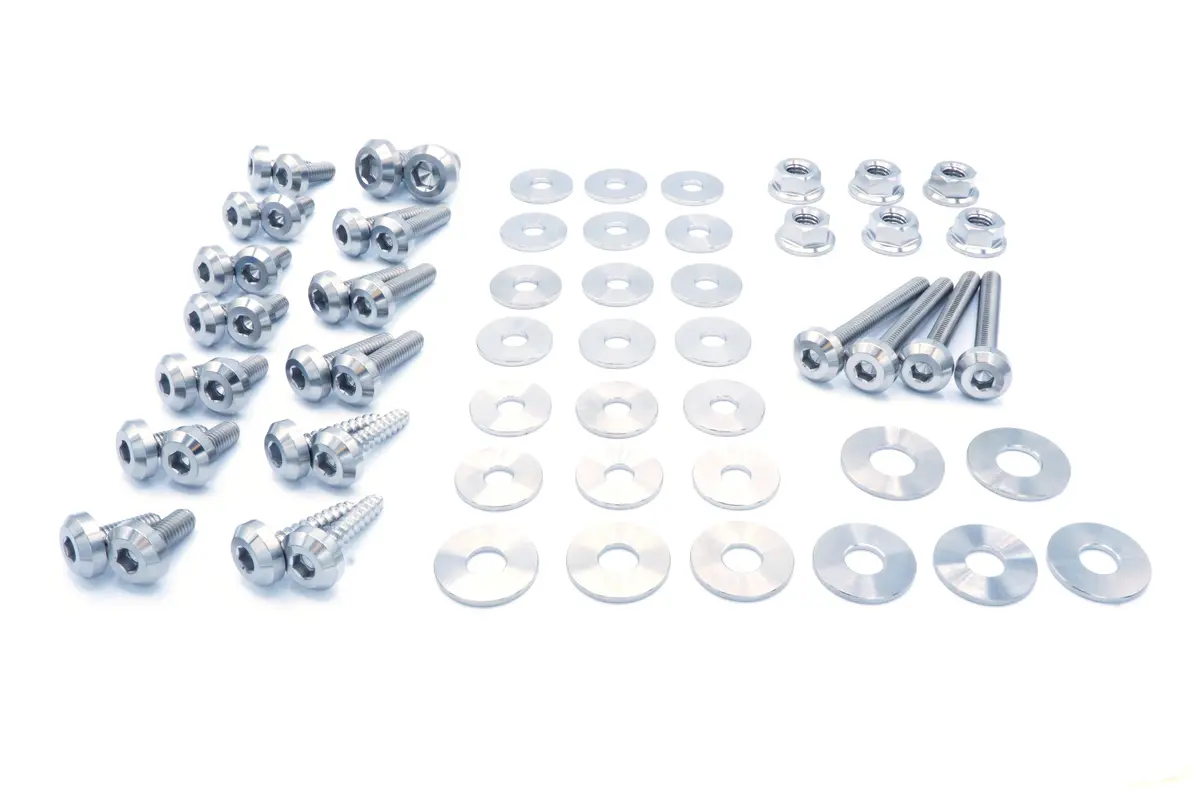 Stage 1 Titanium Hardware Engine Bay Kit - Bmw E82 135I (2007-2012) 6