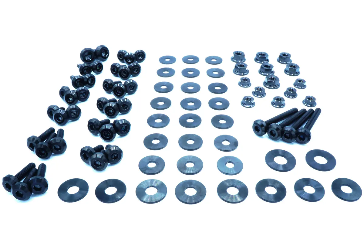 Stage 2 Titanium Hardware Engine Bay Kit - Bmw E82 135I (2007-2012) 4