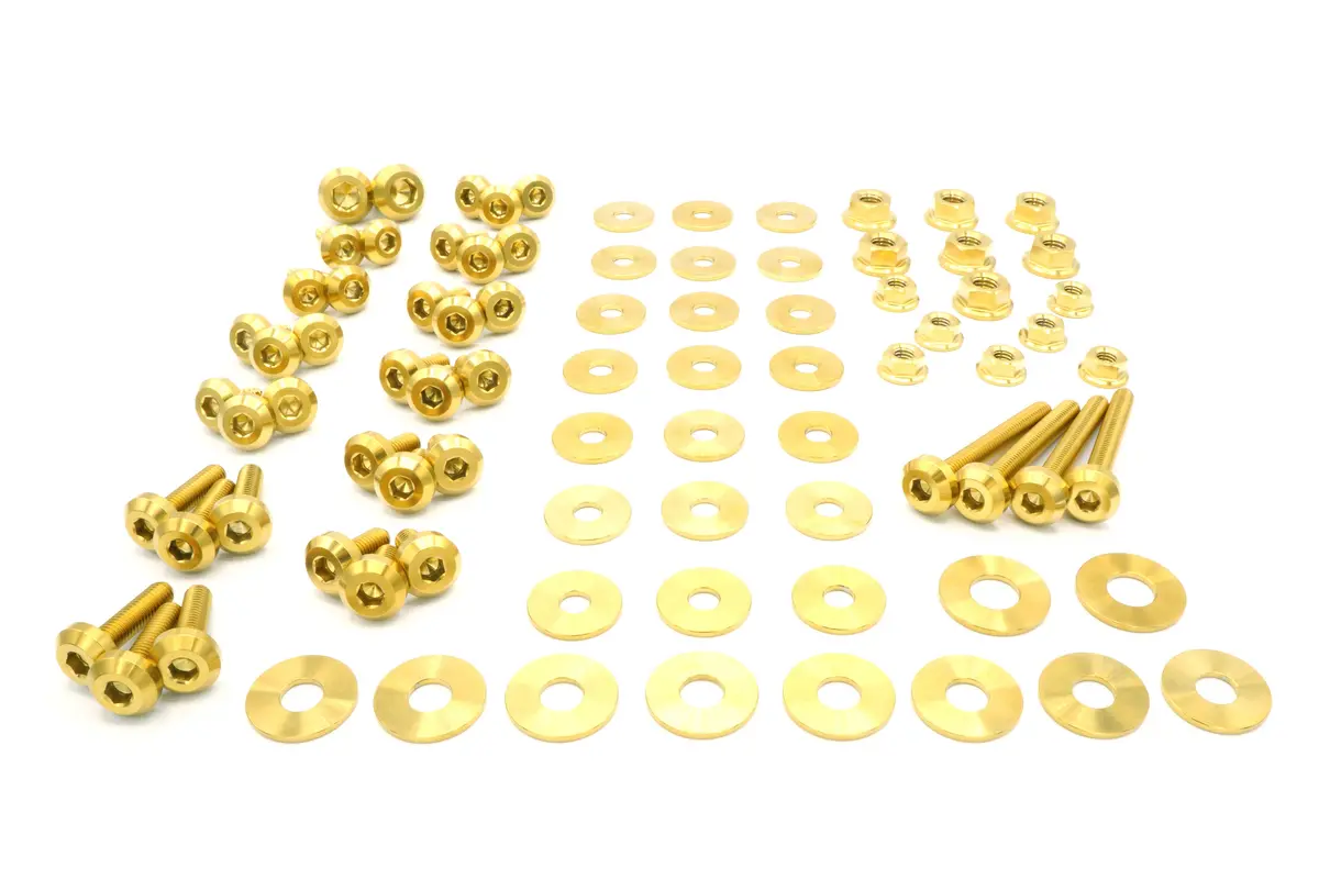 Stage 2 Titanium Hardware Engine Bay Kit - Bmw E82 135I (2007-2012) 6