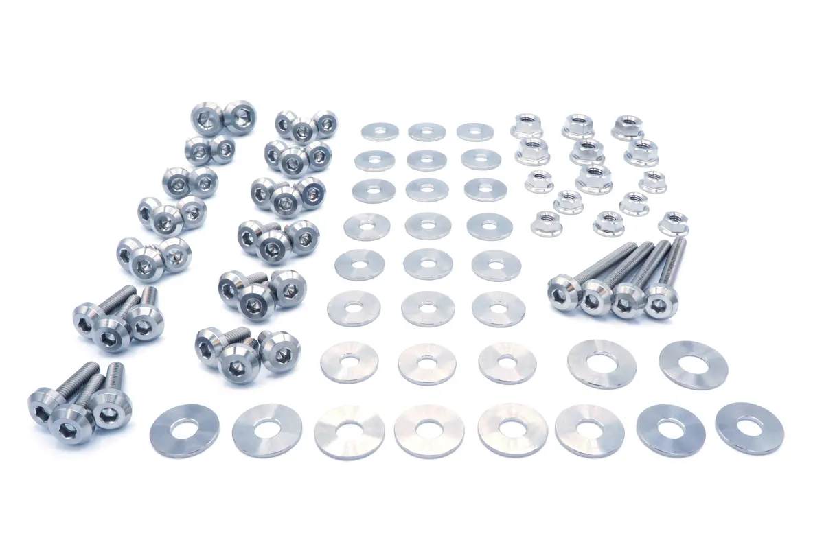 Stage 2 Titanium Hardware Engine Bay Kit - Bmw E82 135I (2007-2012) 5