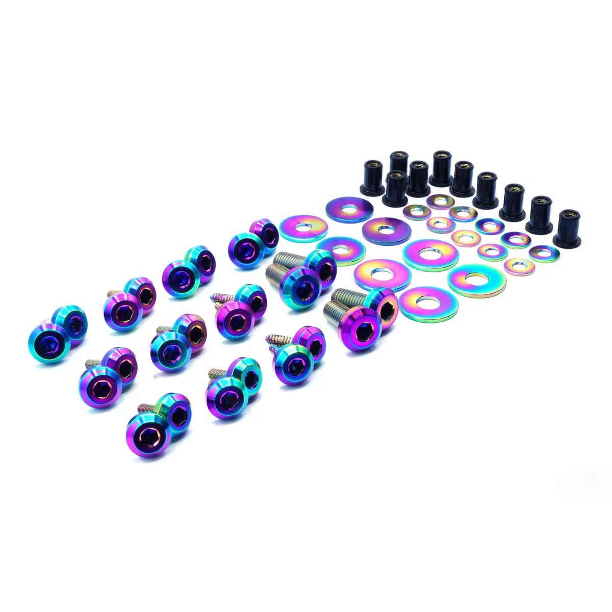 Stage 2 Titanium Hardware Trunk Kit - Bmw E46 M3 (2000-2006) 1