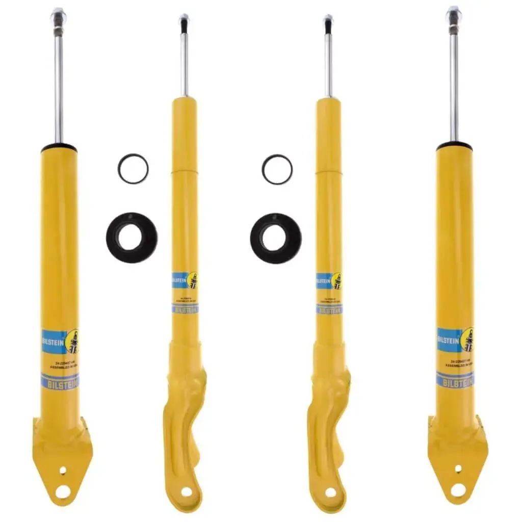 Bilstein 4600 Front Oe Replacement And Rear Shocks For 2011-2015 Jeep Grand Cherokee Wk2/ Dodge Durango 1