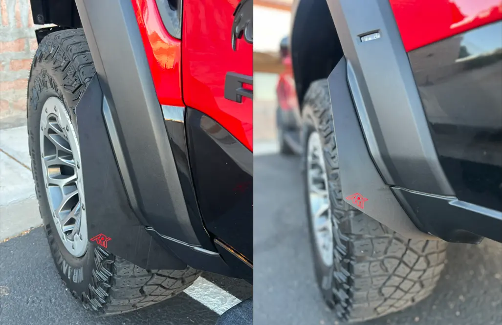 Ark Splash Guards 2025+ Dodge Ram Rho Micro Flares 9