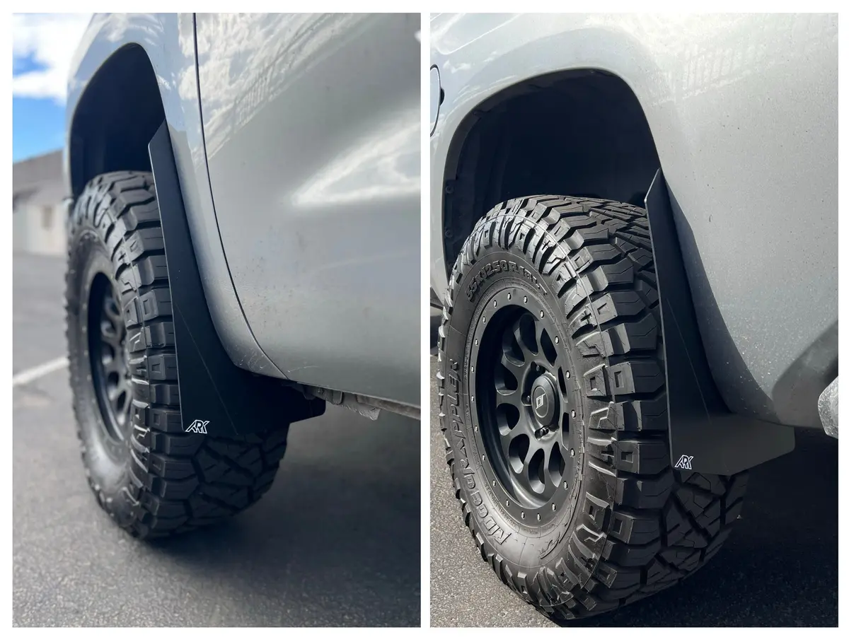 2007-2021 Toyota Tundra Trixpoly Mid Mudflaps 1