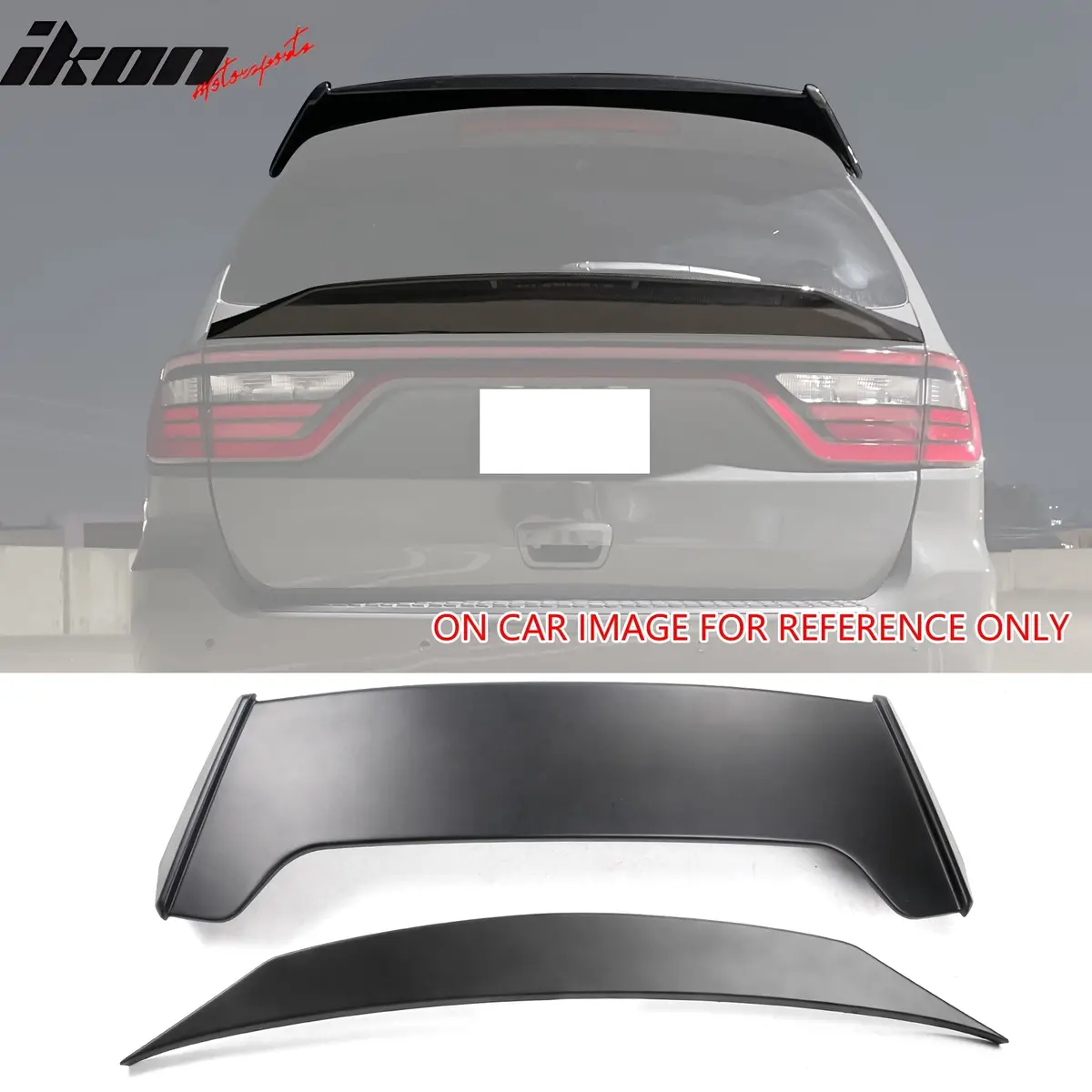 2014-2025 Dodge Durango Abs Trunk Spoiler + Roof Spoiler 1