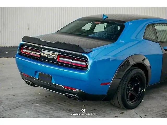 Anderson Composites 2015 - 2023 Dodge Challenger Srt Hellcat Carbon Fiber Rear Spoiler Type Sa 1