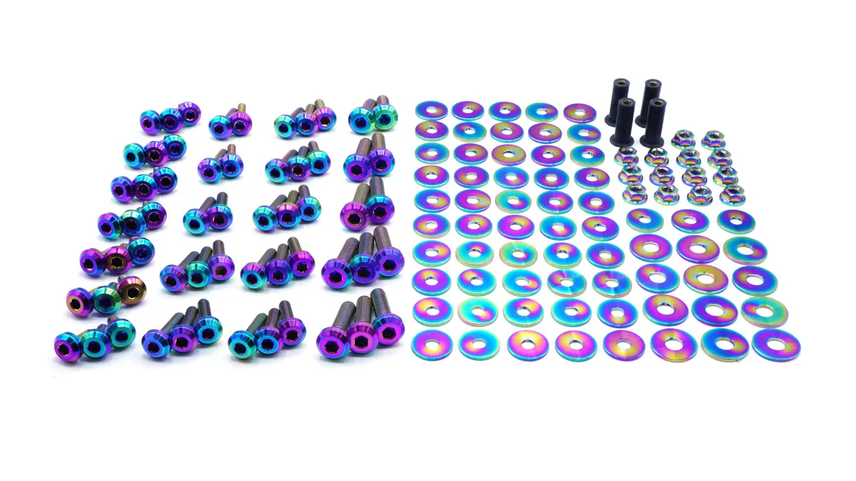 Stage 2 Titanium Hardware Engine Bay Kit - Chevrolet Camaro (2016-2024) 1