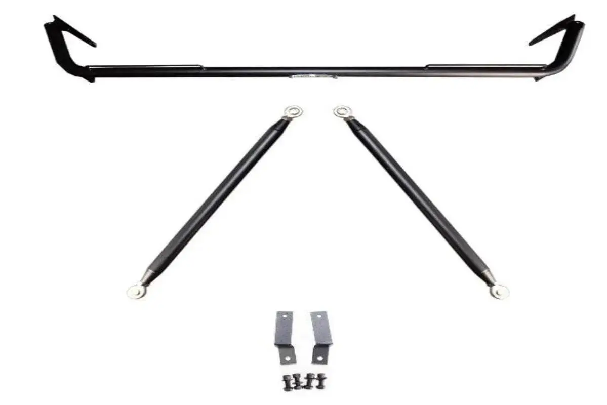 Cipher Auto Racing Harness Bar Black Powder Coated Dodge Charger 2015-2023 1