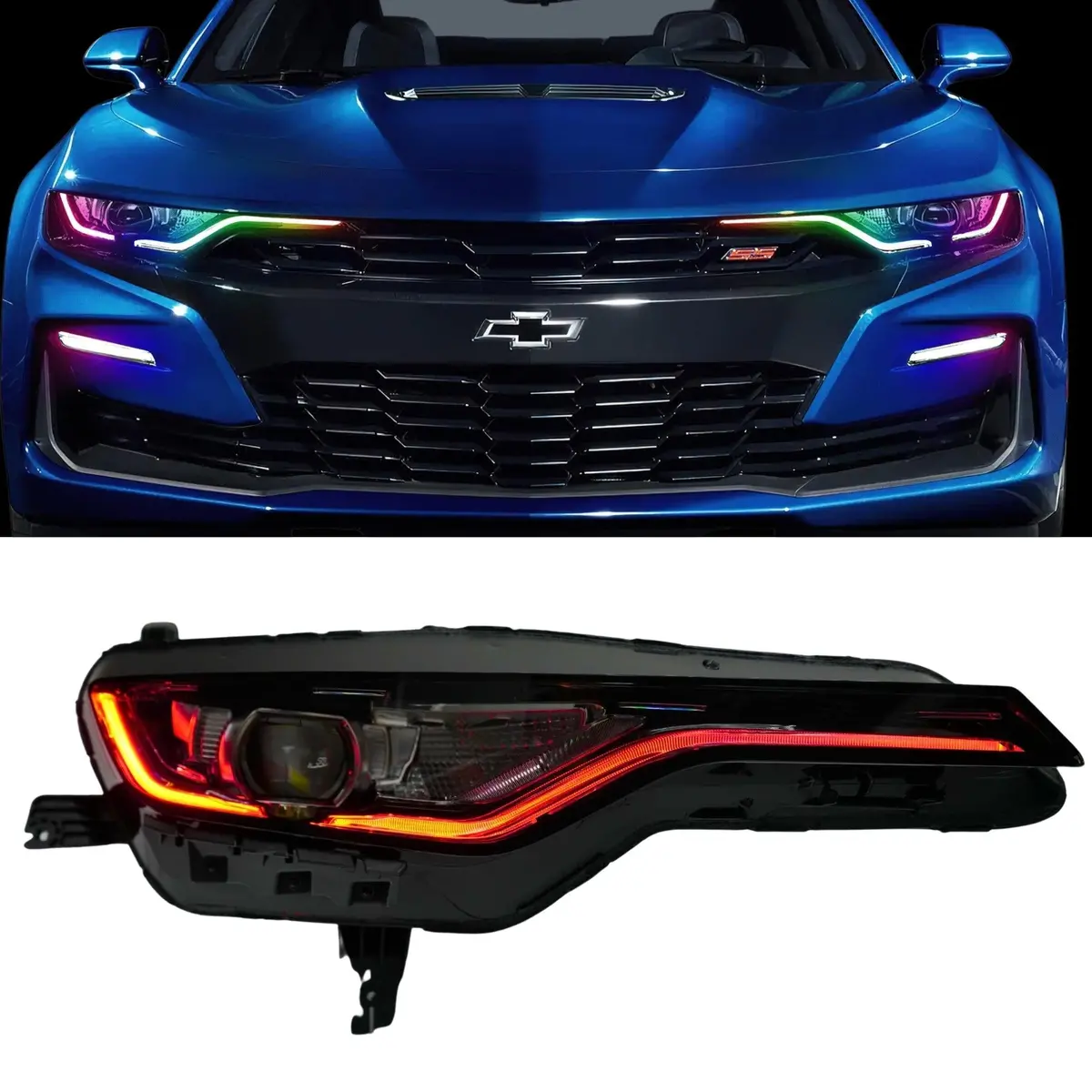 Chevrolet Camaro Rs/Ss Rgbwa Drl Boards (2019-2024) 1