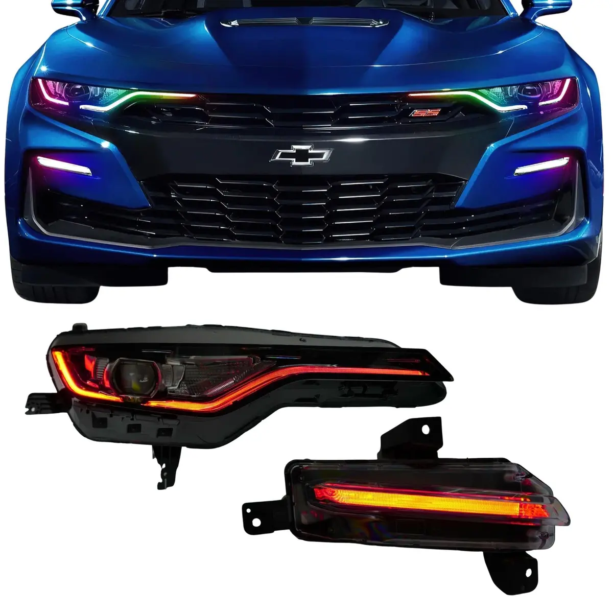 Chevrolet Camaro Rs/Ss Rgbwa Drl Boards (2019-2024) 2