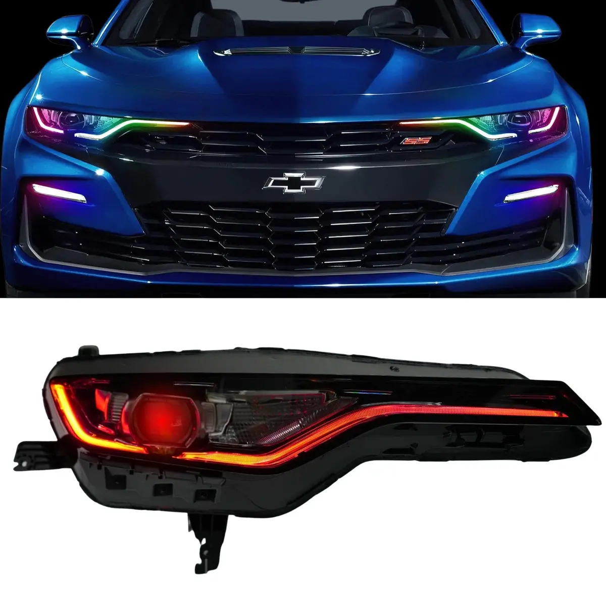 Chevrolet Camaro Rs/Ss Rgbwa Drl Boards (2019-2024) 3