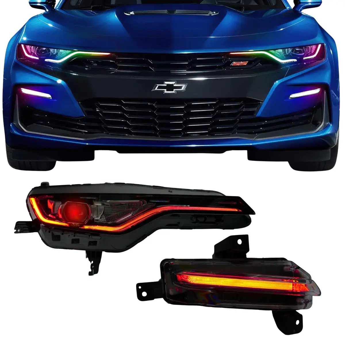 Chevrolet Camaro Rs/Ss Rgbwa Drl Boards (2019-2024) 4