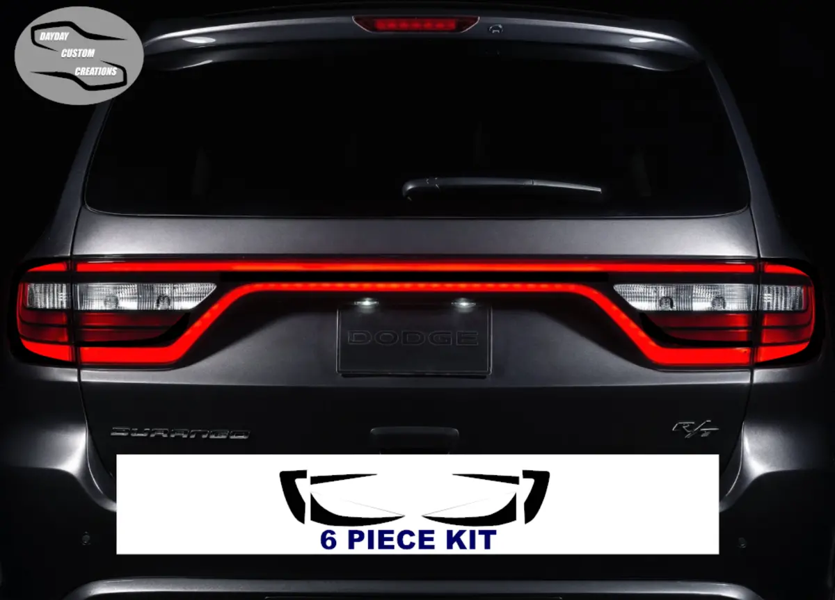 14-25 Dodge Durango Taillight Decal Design 12 1